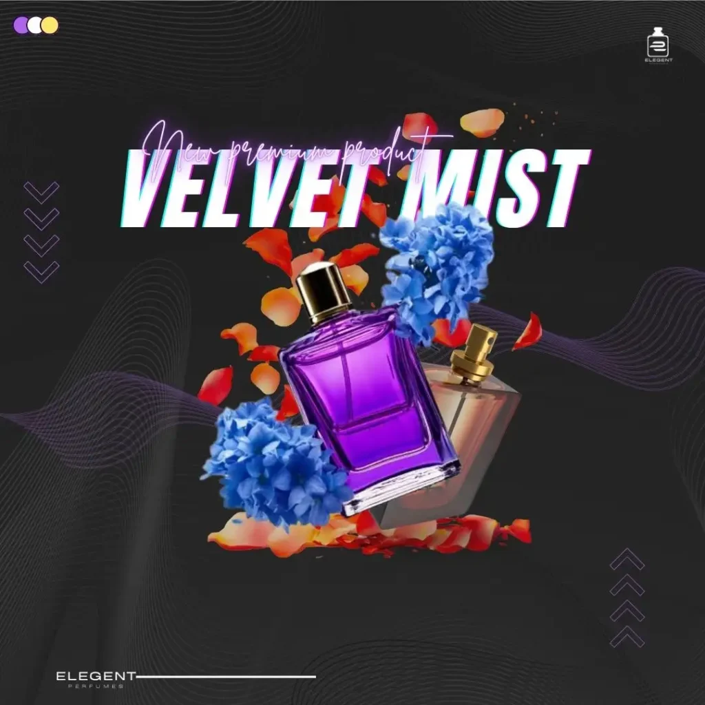 High quality perfumes at low price Velvet mist. Elegent perfumes